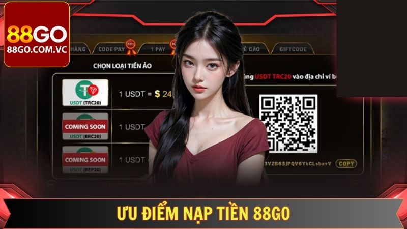 Lợi ích ưu thế khi người tham gia tiến hành giao dịch 88GO